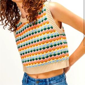 Gorgeous knit sweater tank top!!
